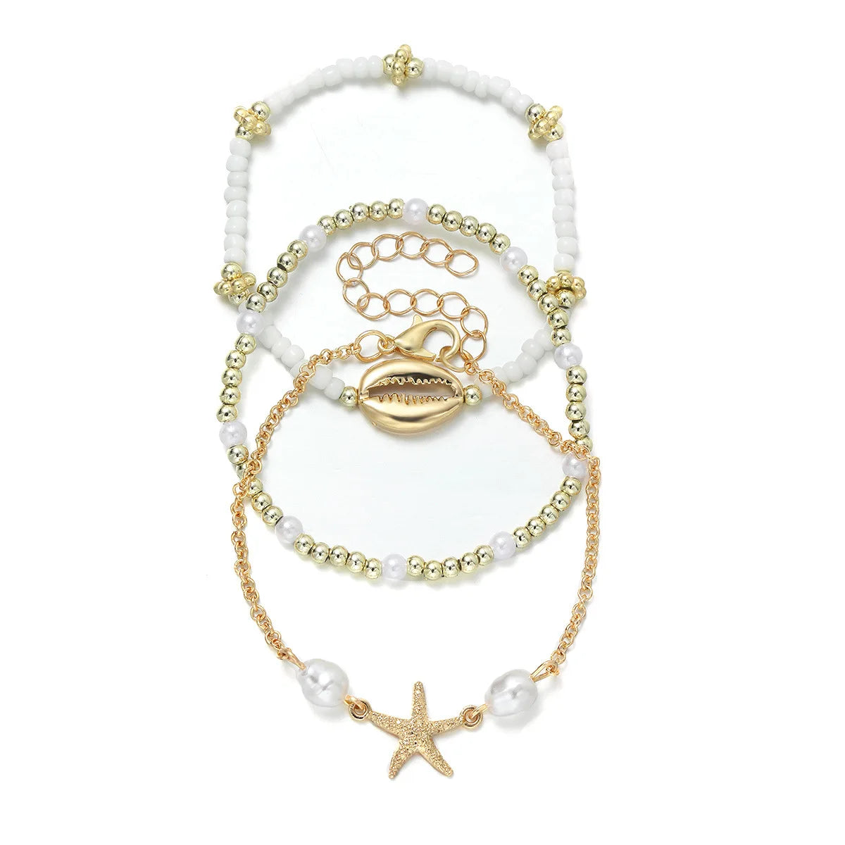 Sommerskjell Armbåndsett - 3 stk