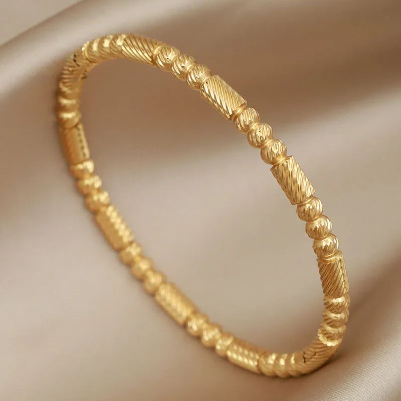 Armbånd i Rustfritt Stål - Kors og Sommerfugl