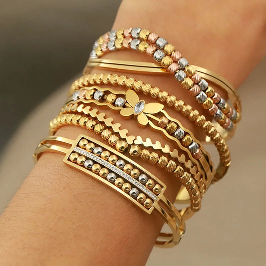 Armbånd i Rustfritt Stål - 12 Design