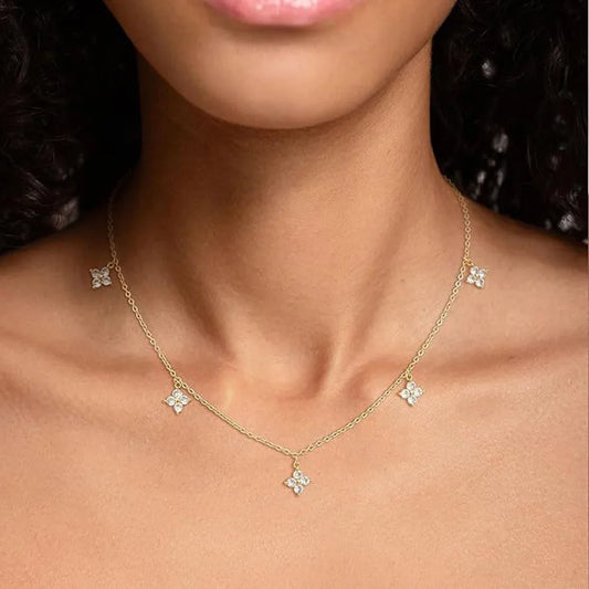 Løvhalskjede - 925 Sølv - Gullbelagt