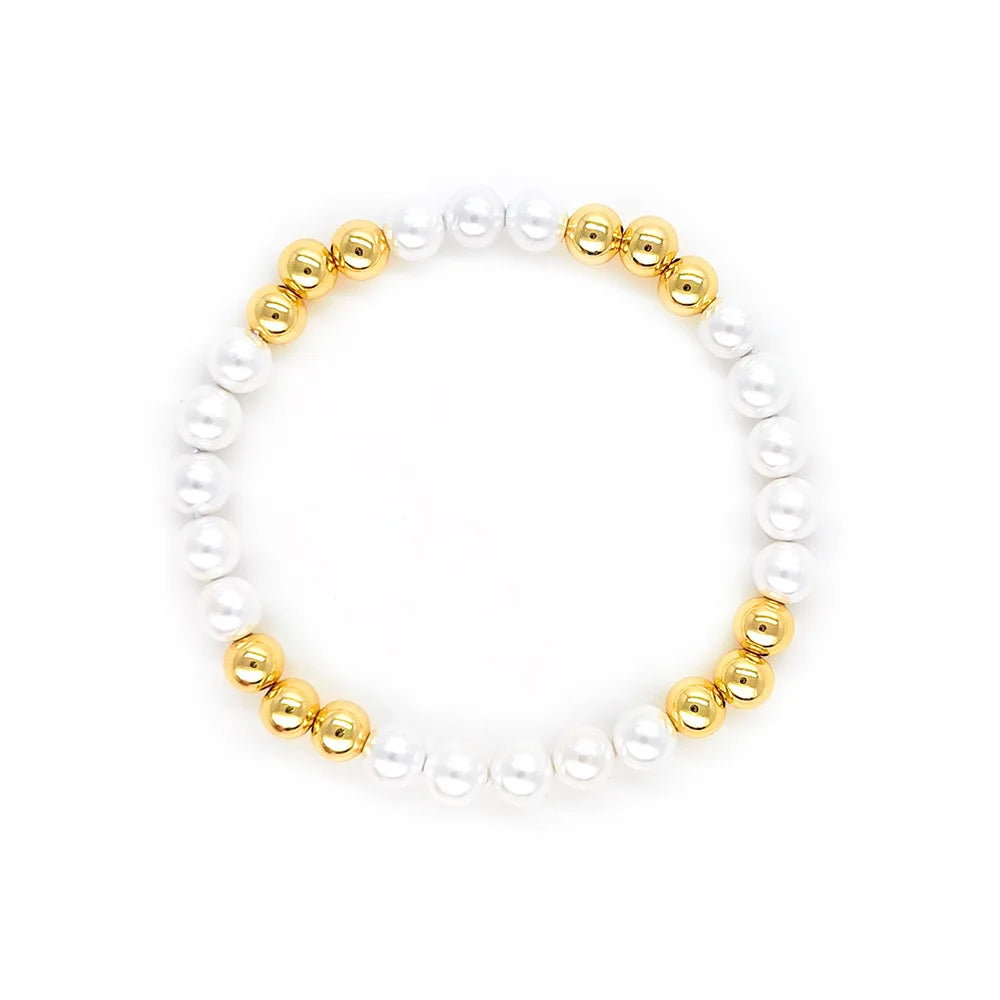 Evil Eye Armbåndsett - Gullbelagt